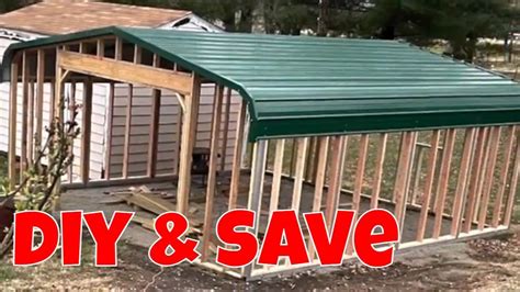 youtube rv metal engineering fold out to a house|ENCLOSING OUR CARPORT .